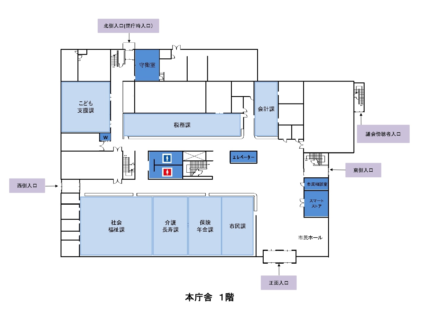 1階平面図の画像