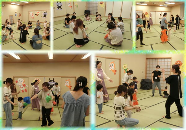 「親子で楽しむリトミック」の画像