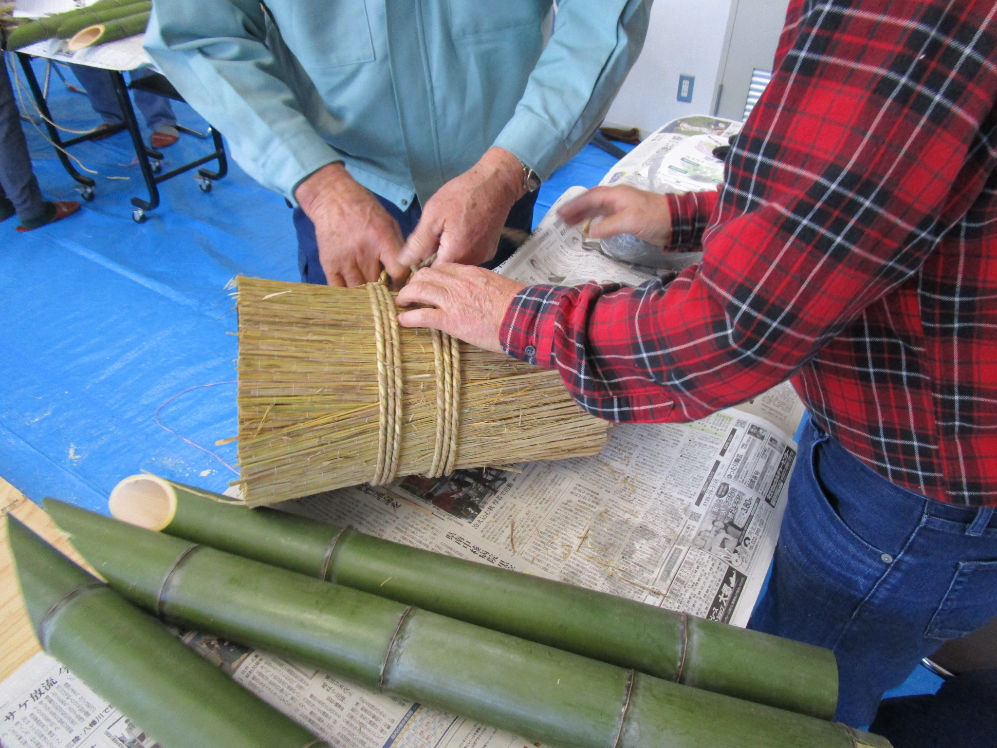 竹の門松づくりの画像3