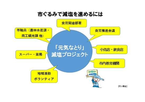 市ぐるみで減塩を進めるには(改）の画像