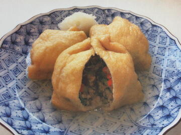 小揚げの肉野菜詰め煮