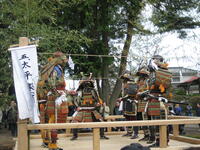 熊野堂舞楽近景の写真