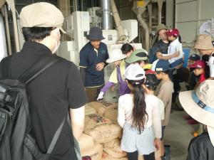 ライスセンター見学