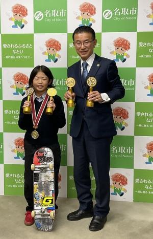 山田市長への表敬訪問(2)