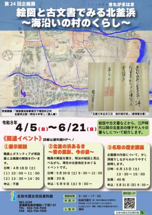 第24回企画展　ポスター　アウトライン化